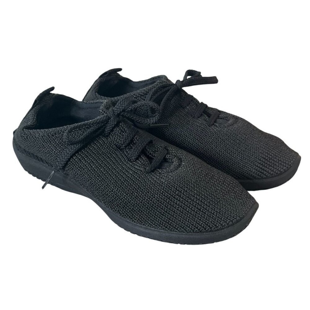 Arcopedico Black Knit Walking Comfort Sneakers Arch Support EU 38 US 7–7.5 - Picture 2 of 8